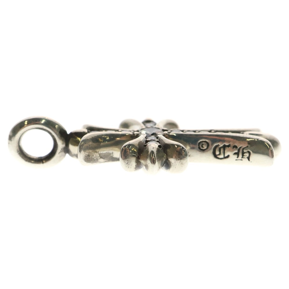 CHROME HEARTS(クロムハーツ) TNY CRSF P/DIA タイニーファットクロス PAVEダイヤ ペンダントトップ シルバー BCA323