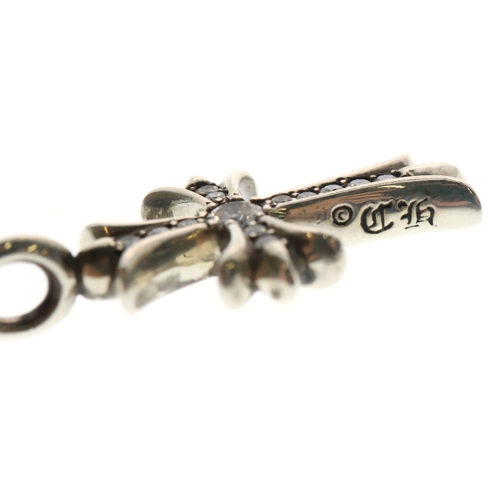 CHROME HEARTS(クロムハーツ) TNY CRSF P/DIA タイニーファットクロス PAVEダイヤ ペンダントトップ シルバー BCA323