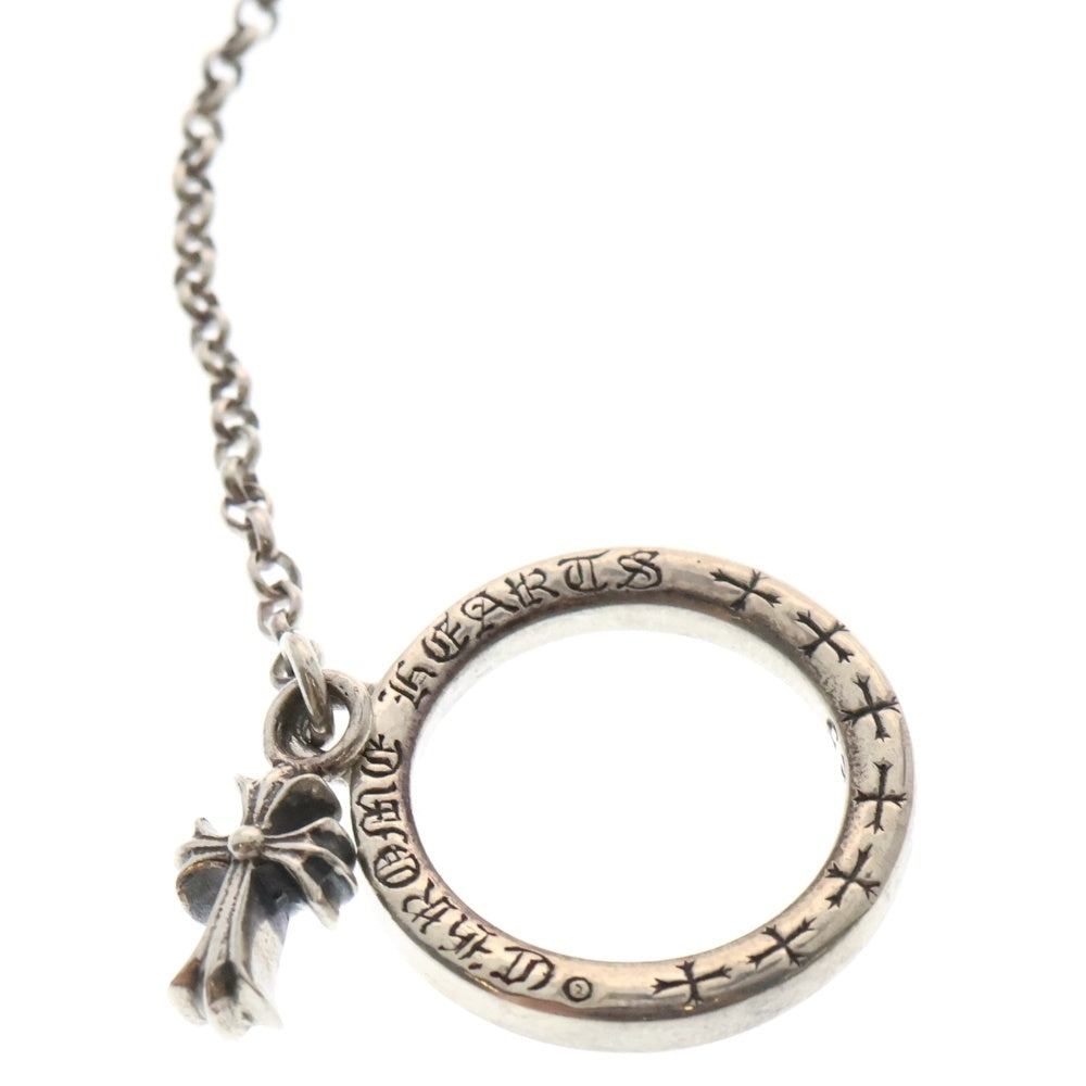 CHROME HEARTS(クロムハーツ) Bracelet chain NTFL Ring ブレスレット チェーン NTFLリング シルバー