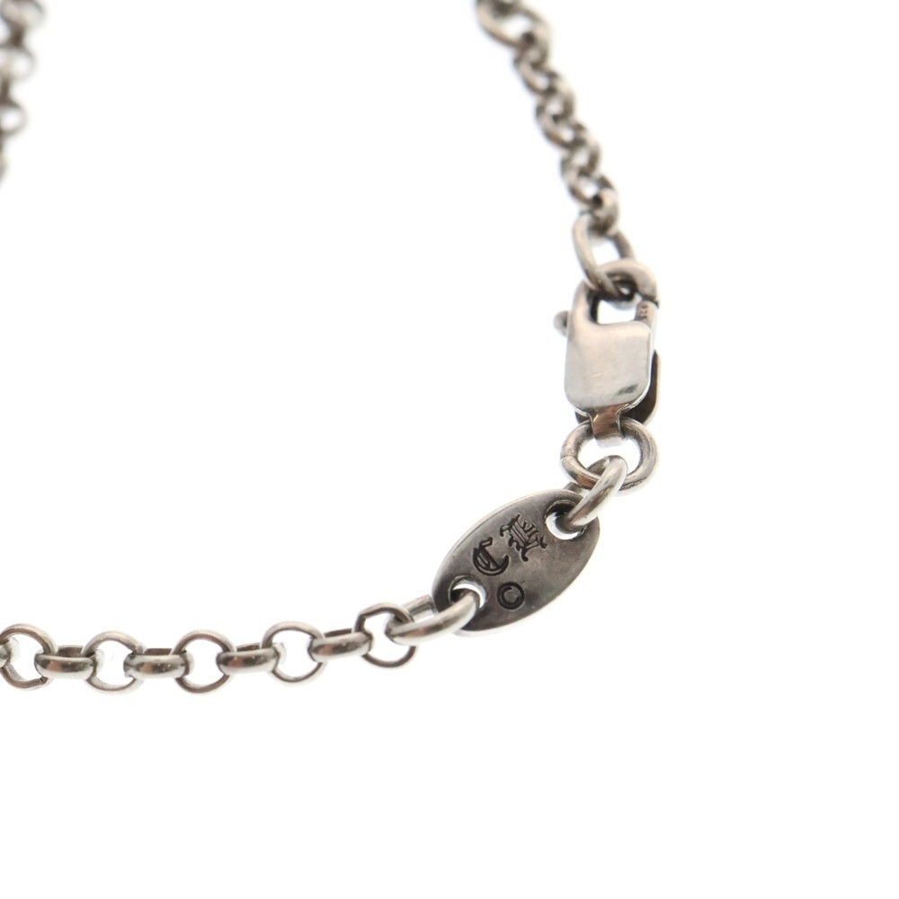 CHROME HEARTS(クロムハーツ) Bracelet chain NTFL Ring ブレスレット チェーン NTFLリング シルバー