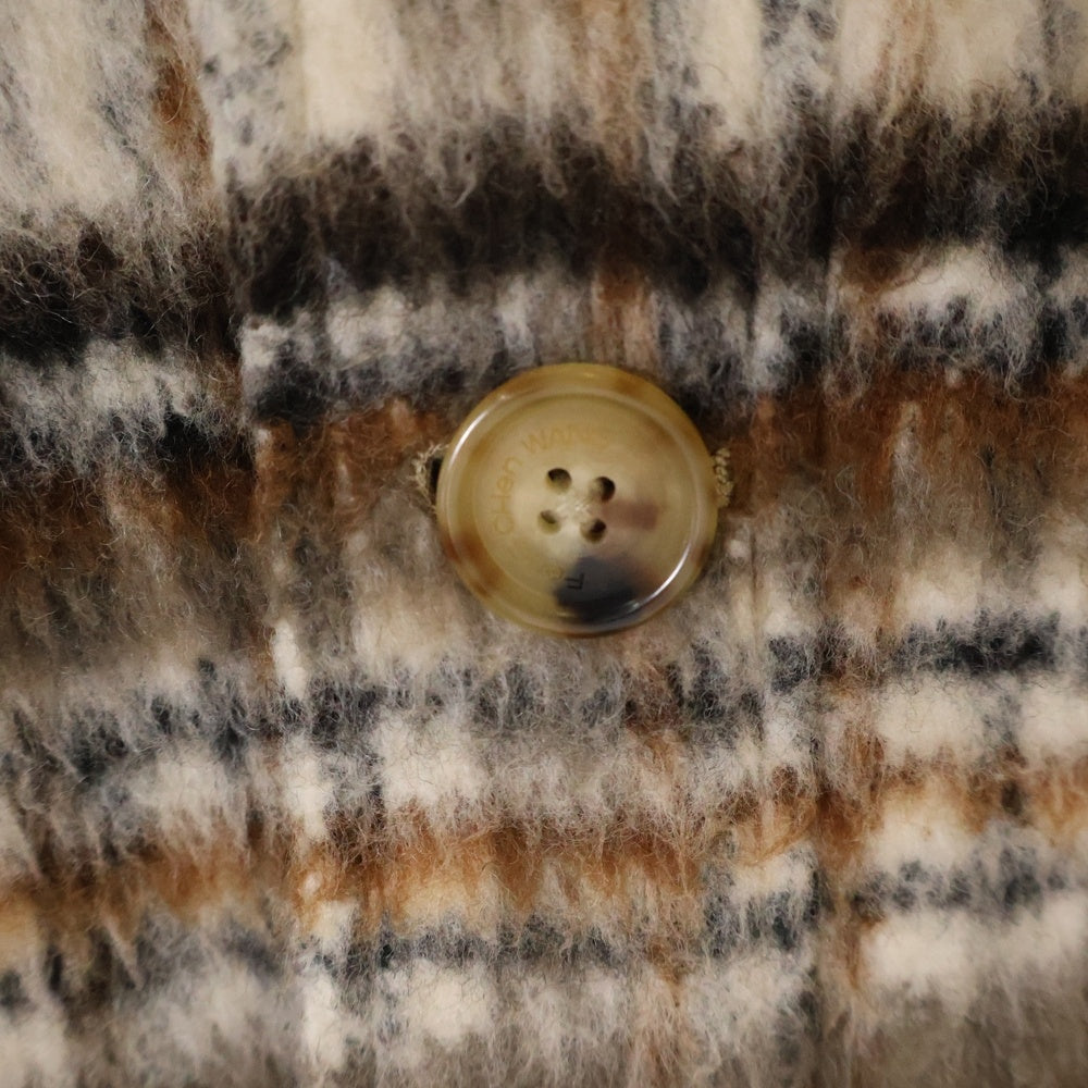 Feng Chen Wang(フェン チェン ワン) PANELLED FLANNEL SHIRT JACKET パネルドフランネルシャツジャケット マルチ FMF14JK30