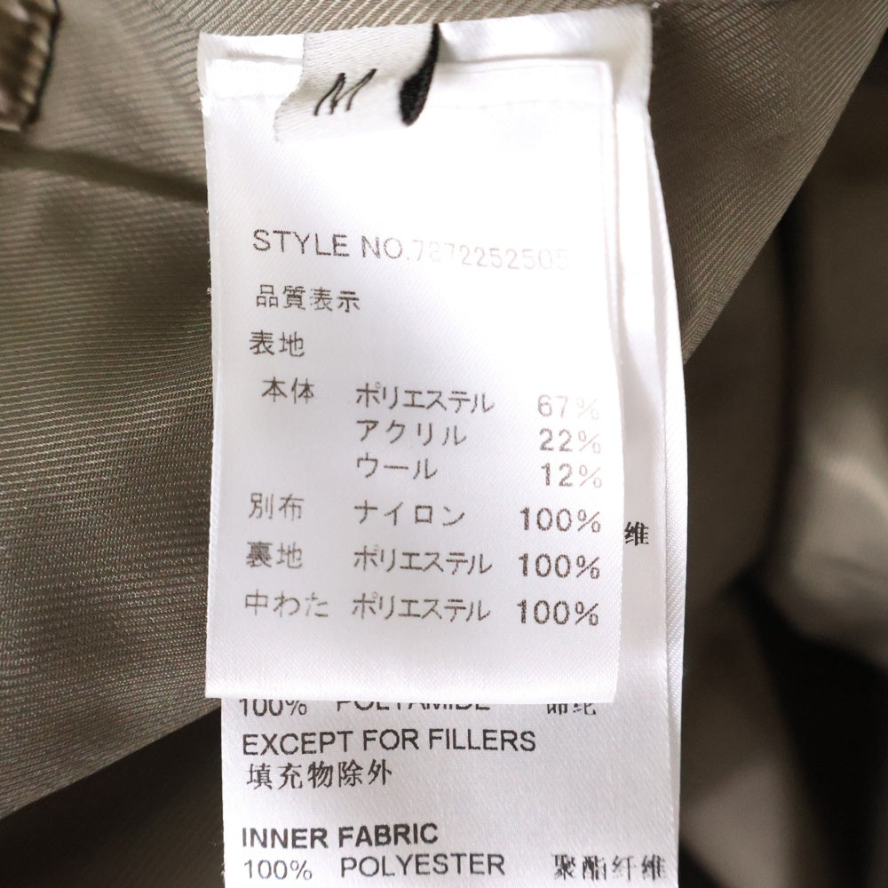 Feng Chen Wang(フェン チェン ワン) PANELLED FLANNEL SHIRT JACKET パネルドフランネルシャツジャケット マルチ FMF14JK30