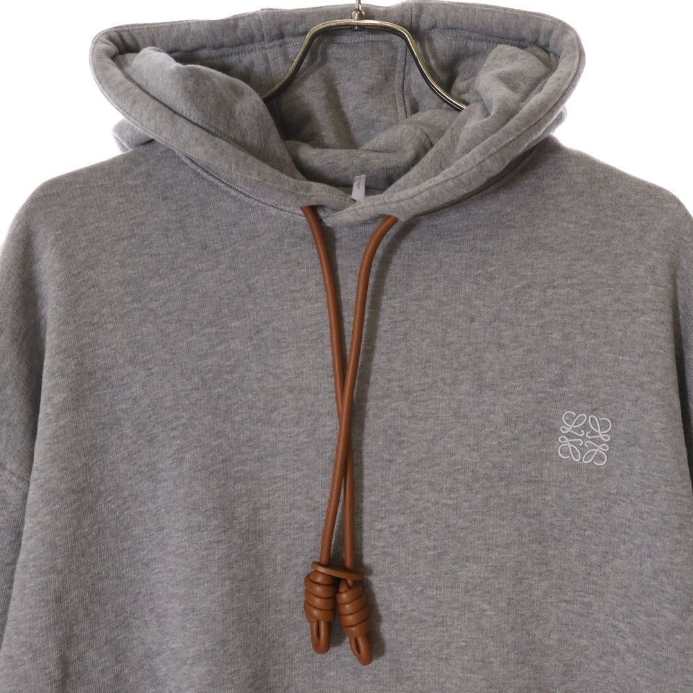 LOEWE(ロエベ) RELAXED FIT HOODIE アナグラム リラックスフィット プルオーバー パーカー スウェット グレー H526Y25X53