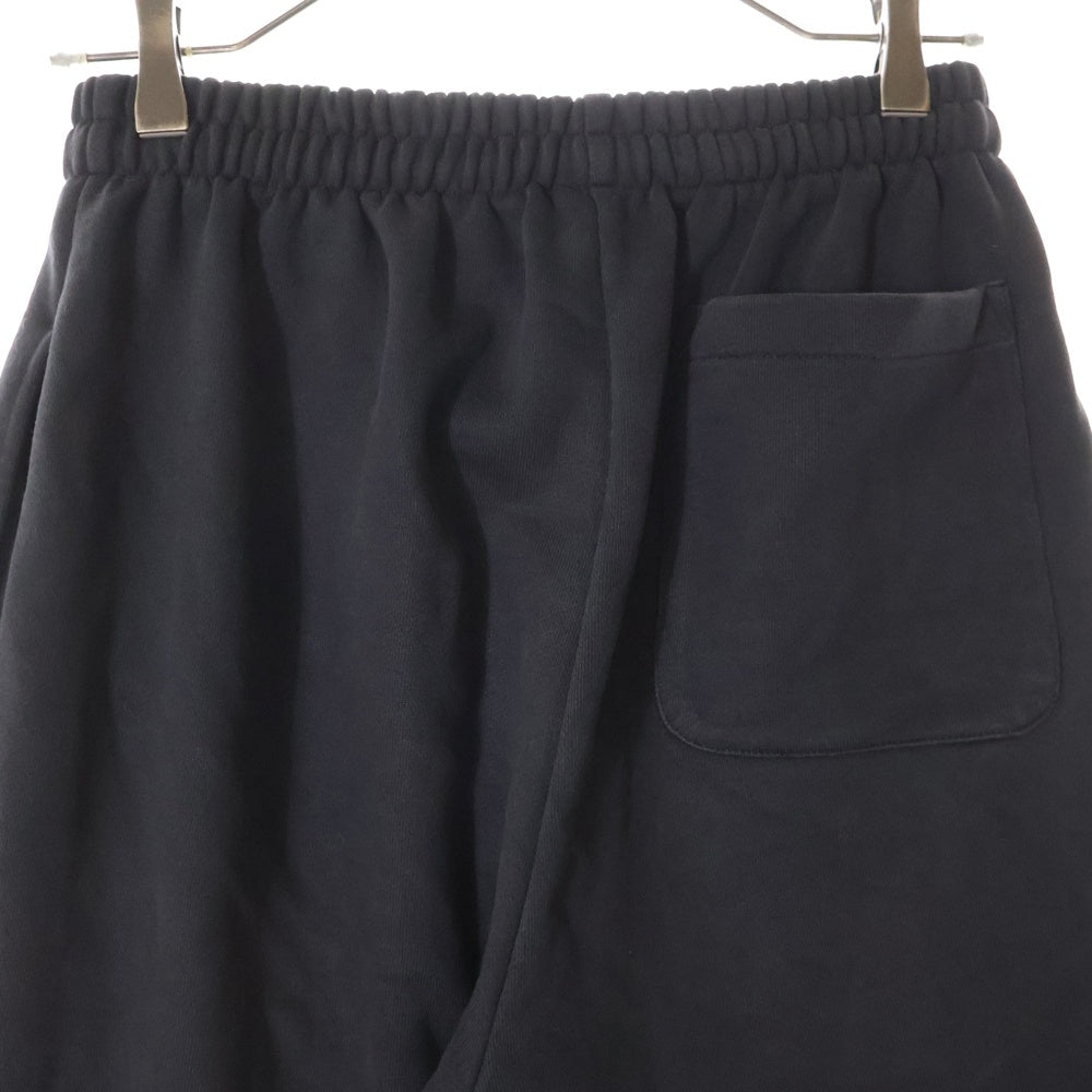 VETEMENTS(ヴェトモン) 21AW Hardcore Patched Logo Sweatpants ハードコアロゴ スウェットパンツ ブラック UA52PA350X