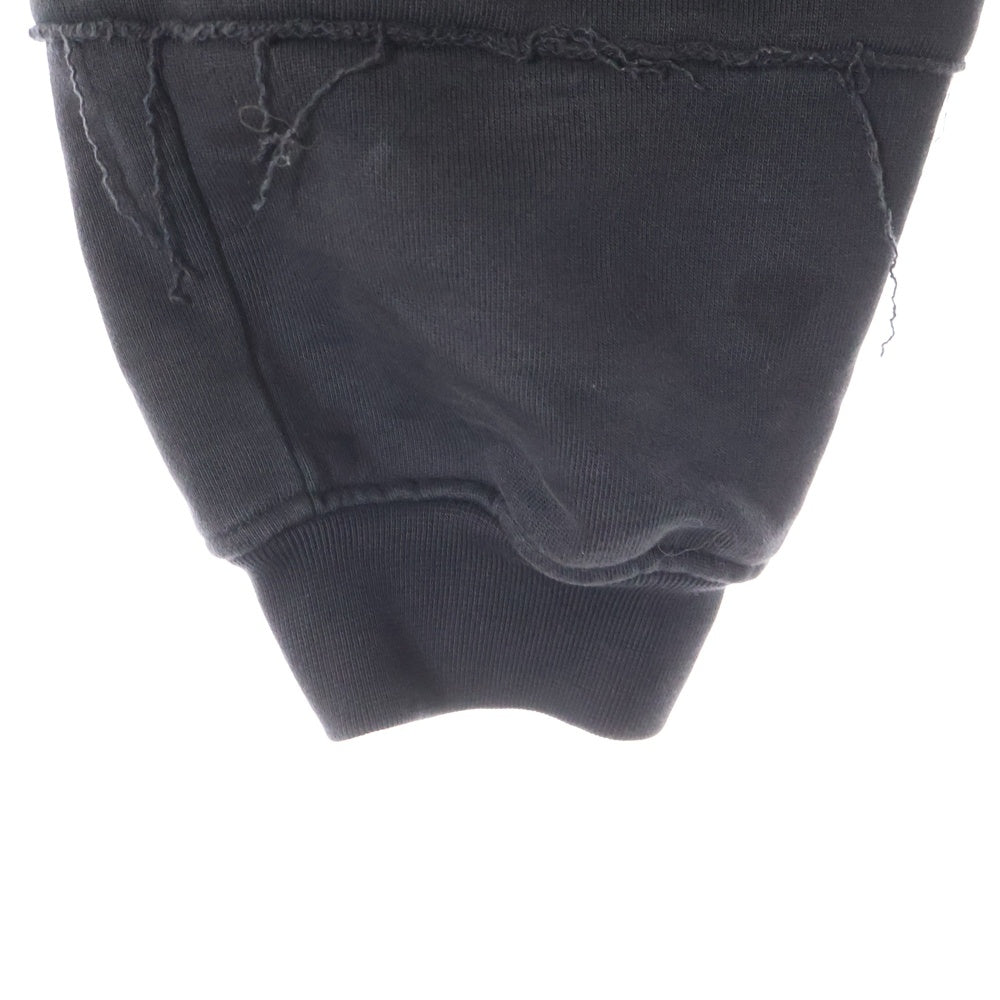 VETEMENTS(ヴェトモン) 21AW Hardcore Patched Logo Sweatpants ハードコアロゴ スウェットパンツ ブラック UA52PA350X