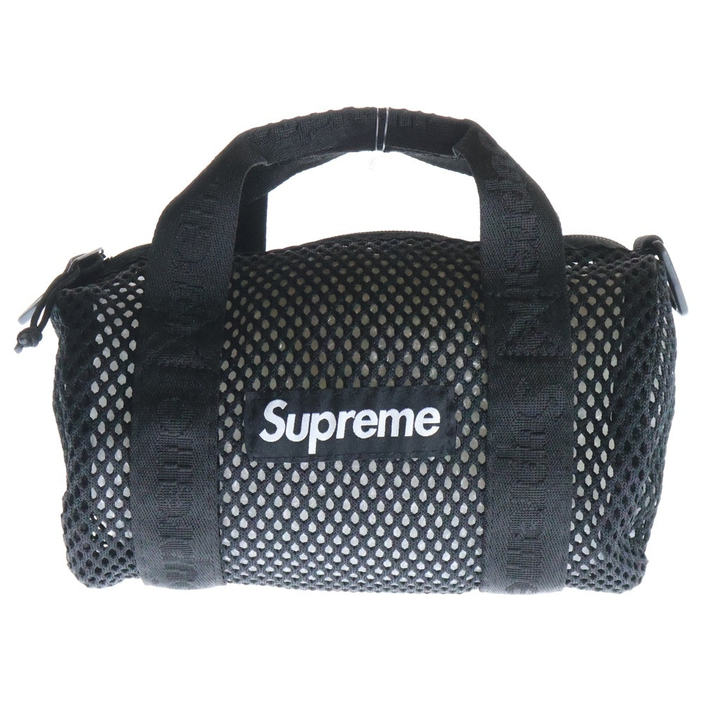 SUPREME(シュプリーム) 25SS Mini Mesh Duffle Bag ミニメッシュダッフルバッグ ブラック