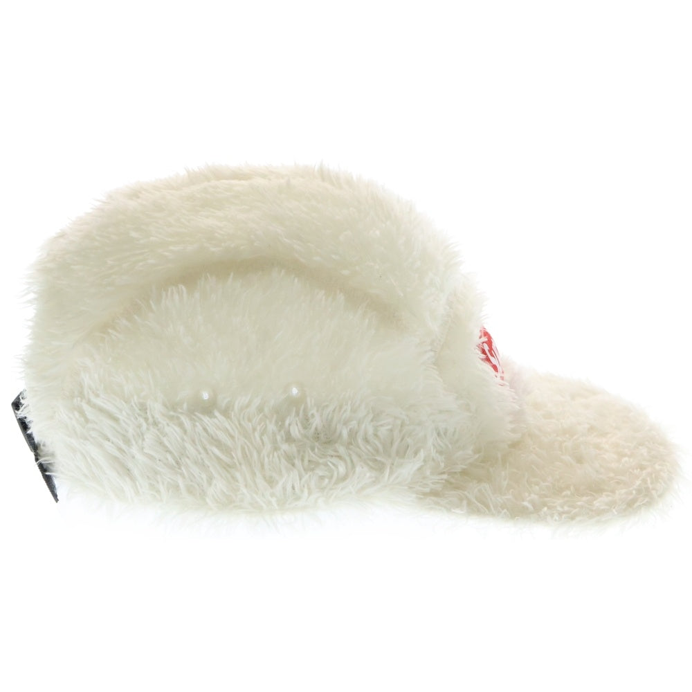 SUPREME(シュプリーム) 24AW Fuzzy Camp Cap ファジー ボックスロゴ キャンプキャップ 帽子 ホワイト