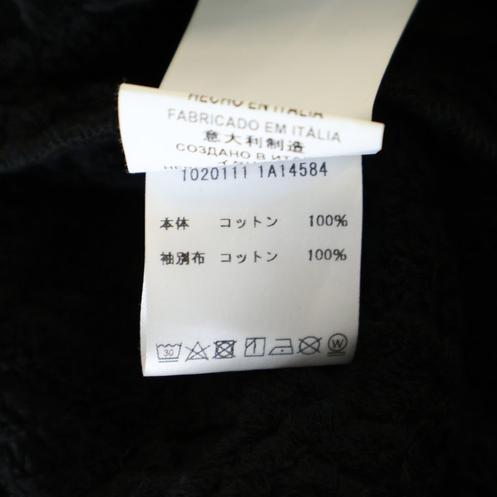VERSACE(ヴェルサーチ) ロゴデザイン バロック スウェットトラックジャケット ブラック 1020111 1A14584