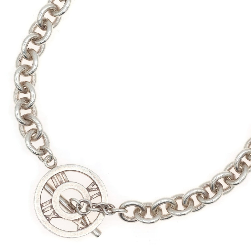 TIFFANY & Co.(ティファニー) ATLAS アトラス メダリオン チェーンネックレス シルバー