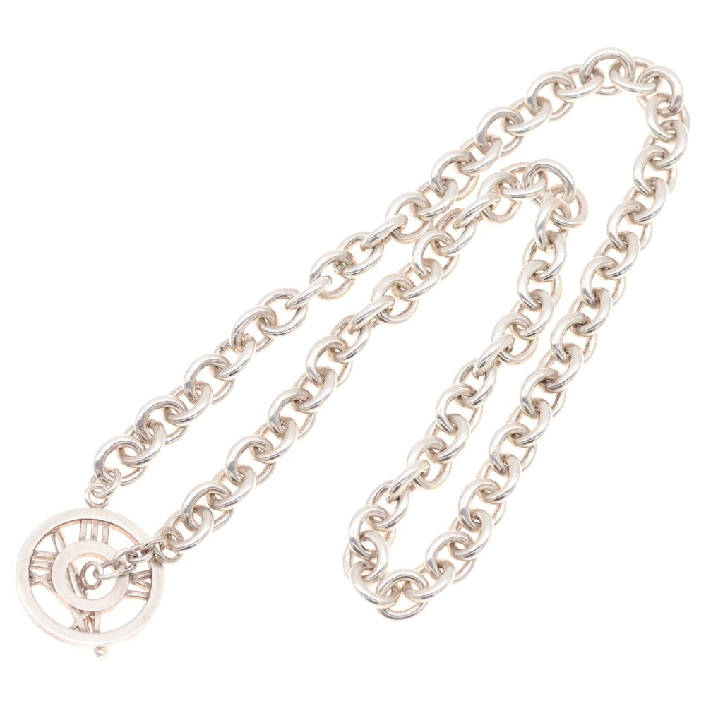 TIFFANY & Co.(ティファニー) ATLAS アトラス メダリオン チェーンネックレス シルバー