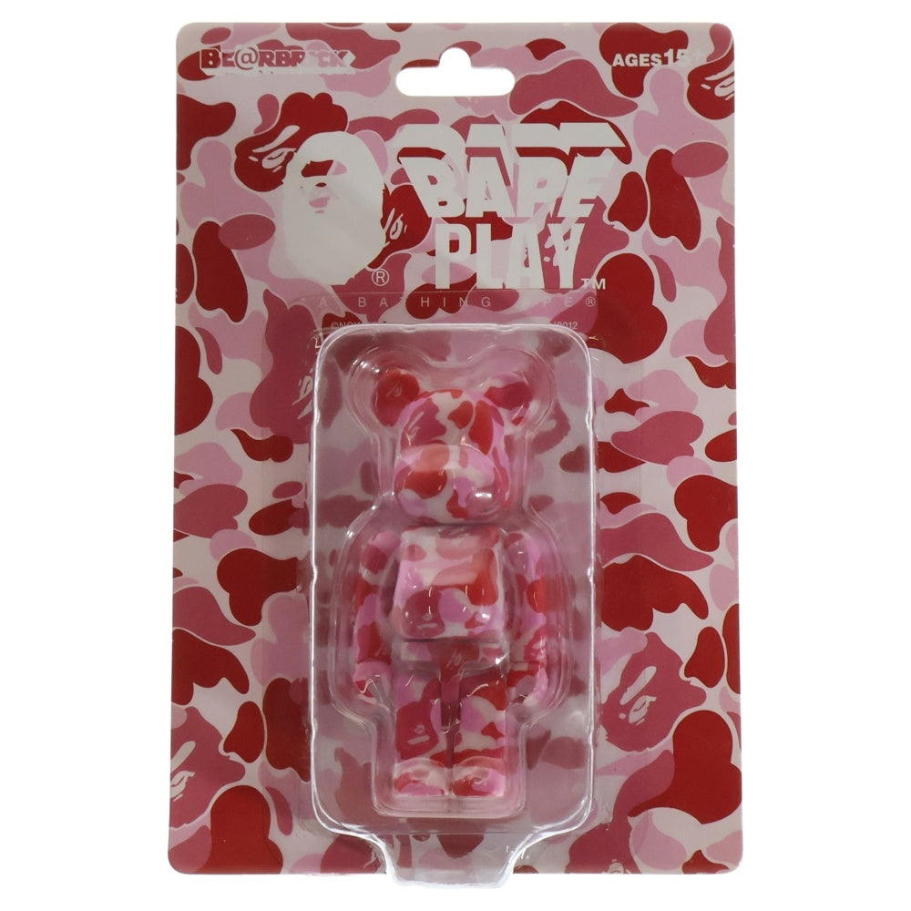 MEDICOM TOY(メディコムトイ) BE@RBRICK BAPE PLAY ベアブリック べイププレイ 100% フィギュア 人形 レッド