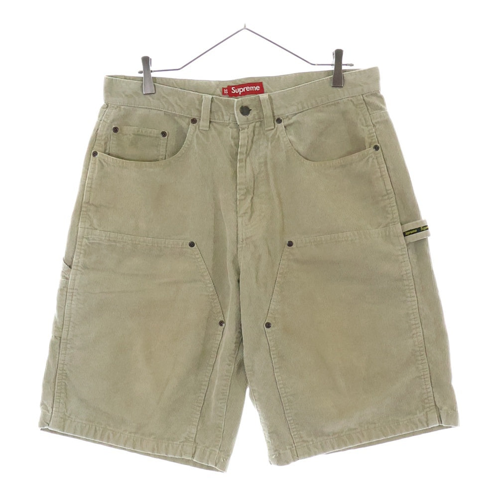 SUPREME(シュプリーム) 24ss Washed Corduroy Painter Short Pant ウォッシュドコーデュロイペインターショートパンツ ハーフパンツ ベージュ
