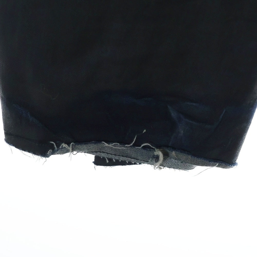 Rick Owens(リックオウエンス) 24AW Bolan Banana Jeans バランバナナ ジーンズ デニム サイドジップ ブラック RU02D6343-SMT