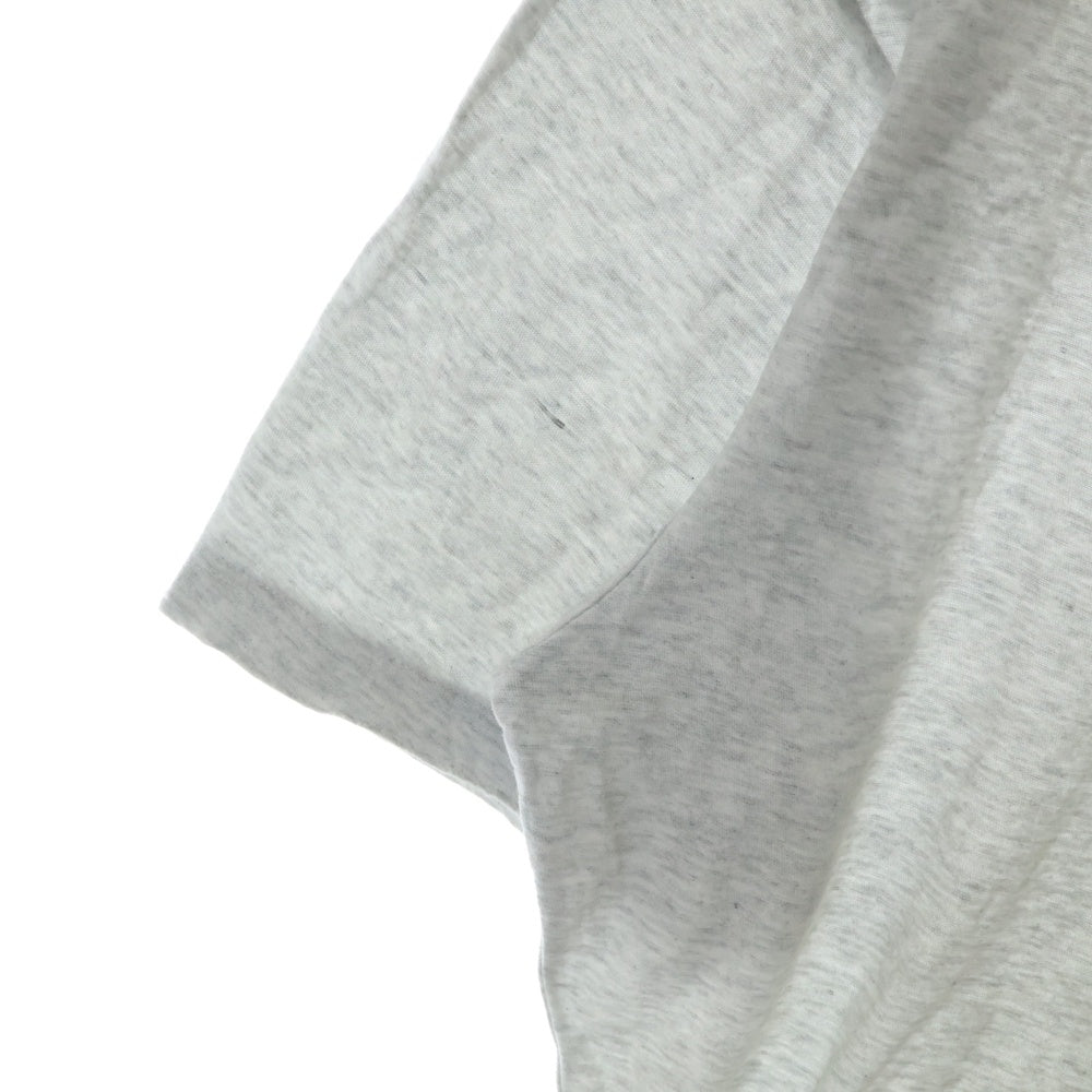 Acne Studios(アクネ ストゥディオズ) ヴィンテージ加工 フロントロゴプリント 半袖Tシャツ カットソー グレー FN-UX-TSHI000017-CL0201