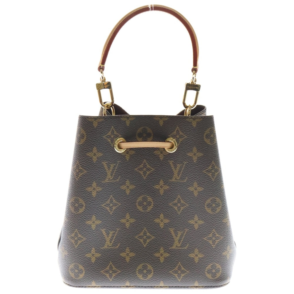 LOUIS VUITTON(ルイヴィトン) モノグラム ネオノエBB ショルダー付き ハンドバッグ 2WAYバッグ ブラウン M46581
