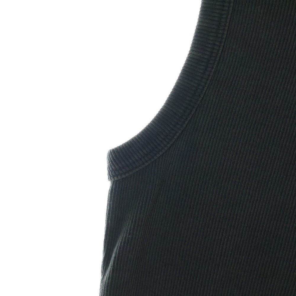 entire studios(エンタイア スタジオ) RIB TANK リブタンクトップ グレー ES2155WB