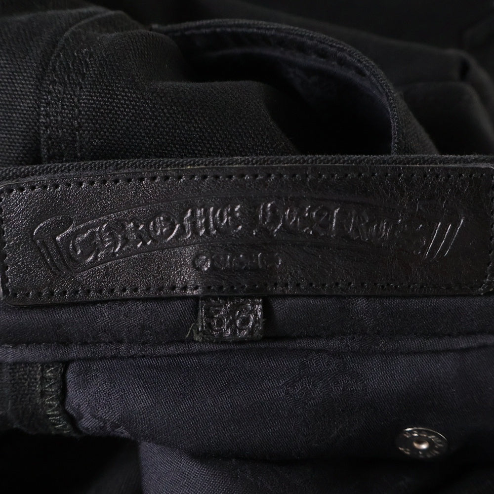 CHROME HEARTS(クロムハーツ) CARPENTER DOUBLE KNEE カーペンターダブルニー パンツ ブラック