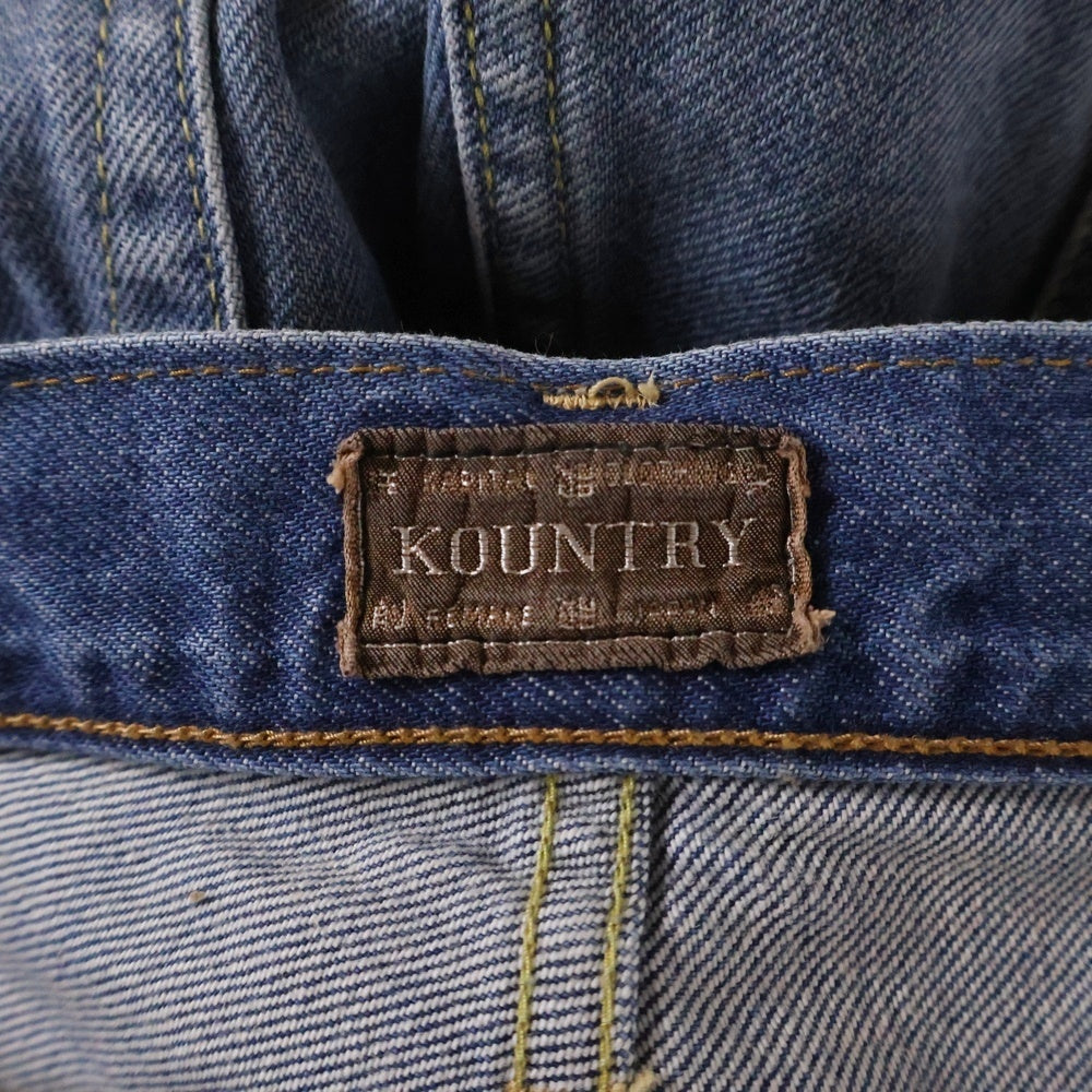 KAPITAL(キャピタル) 14oz Bone Denim 5P Shorts 14オンス ボーンデニムショーツ ハーフパンツ インディゴ EK-1448SPA