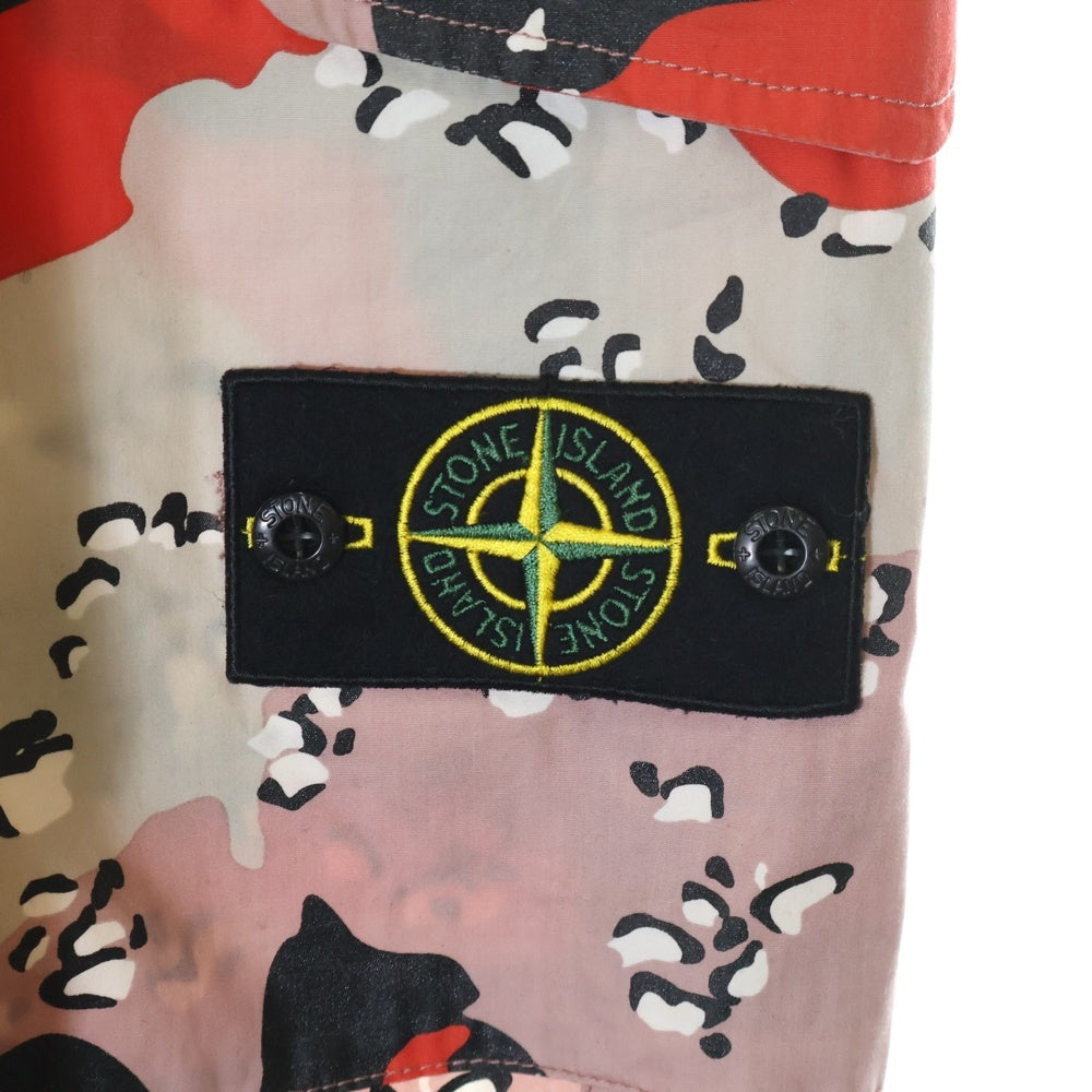 STONE ISLAND(ストーンアイランド) カモフラ柄 迷彩 カーゴパンツ パープル 7215323EF