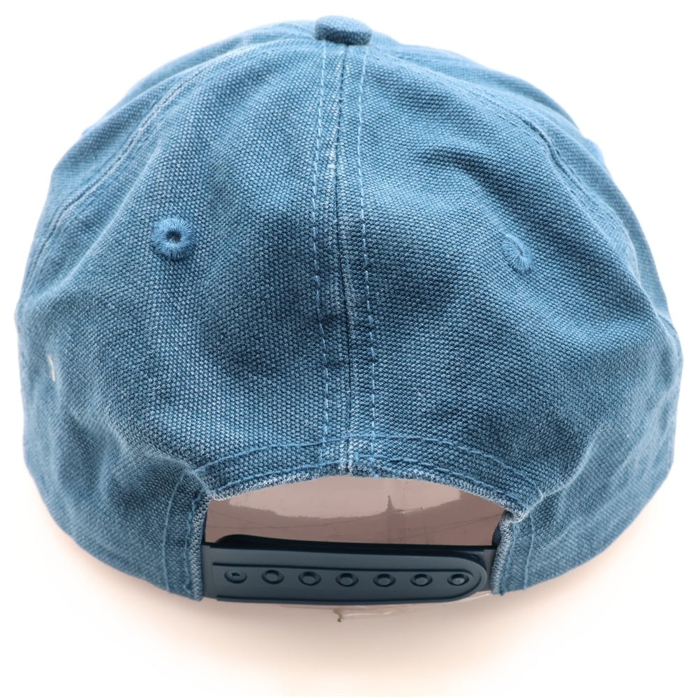 STUSSY(ステューシー) 25SS ×Our Legacy Md Classic Workshop Cap アワーレガシー ロゴワッペン ウォッシュ加工 キャップ 帽子 ブルー 331249