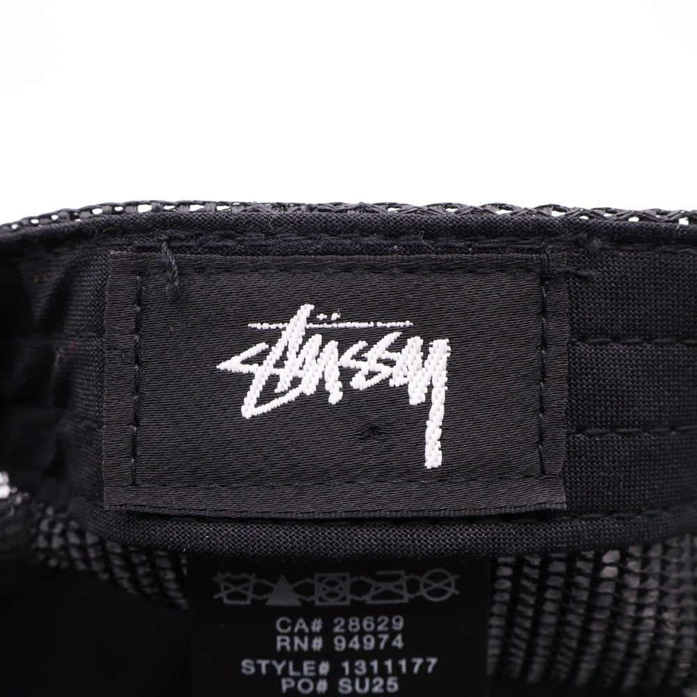 STUSSY(ステューシー) 25SS International Snapback インターナショナル スナップバックキャップ 帽子 ブラック 1311177