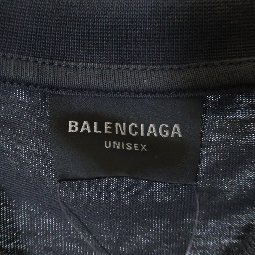 BALENCIAGA(バレンシアガ) Unity Sports Icon Biker ユニティスポーツアイコンバイカー 半袖Tシャツ グレー
