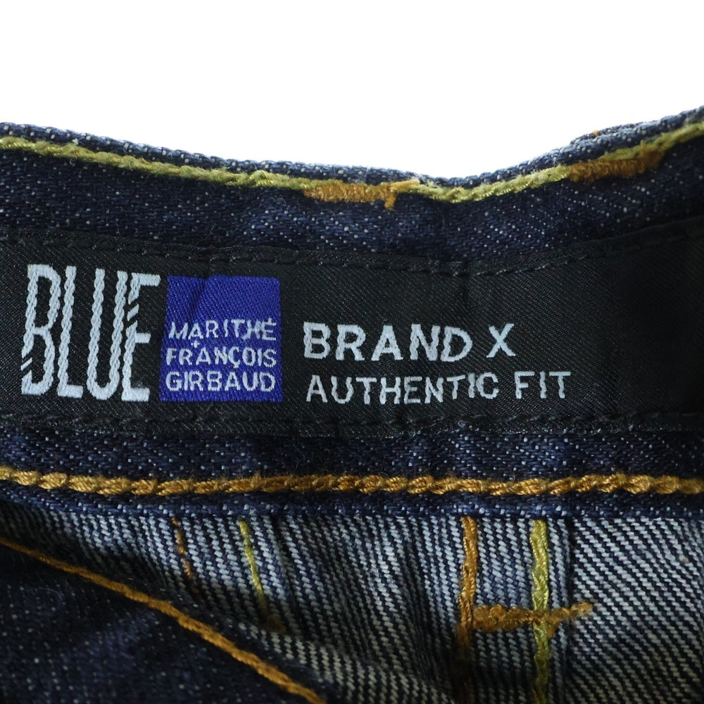 MARITHE + FRANCOIS GIRBAUD(マリテフランソワジルボー) Authentic Fit Denim オーセンティックフィット バギーデニム インディゴ
