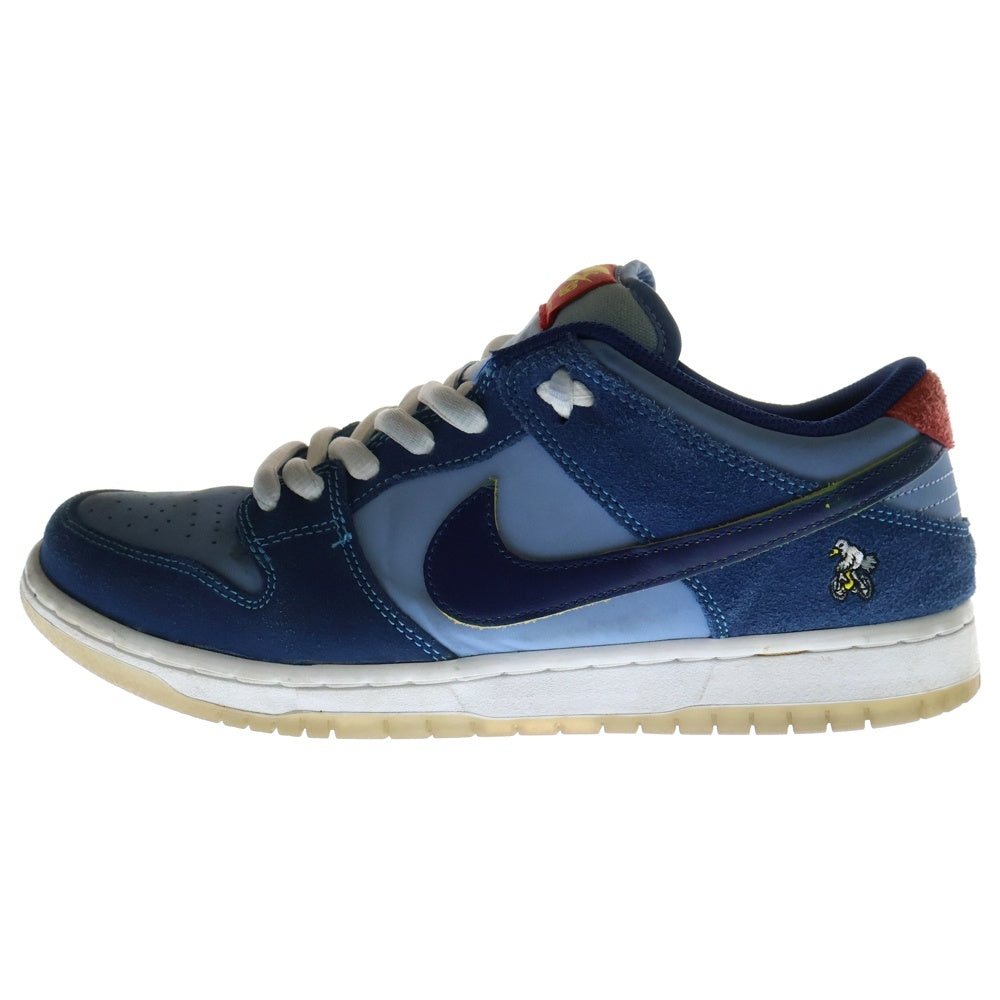 NIKE(ナイキ) ×WHY SO SAD Dunk LOW COASTAL BLUE ワイ ソー サッド クロー コースタルブルー ローカットスニーカー シューズ ブルー US8.5/26.5cm DX5549-400