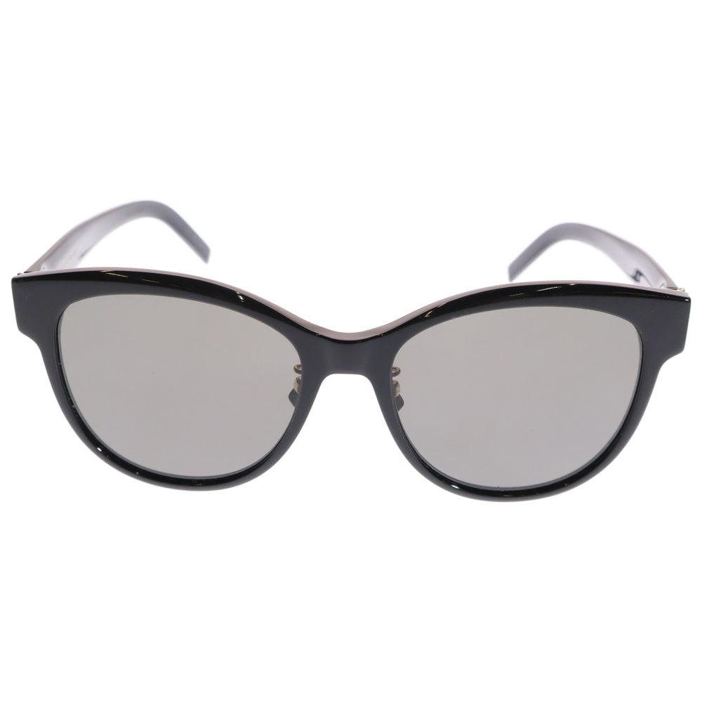 SAINT LAURENT PARIS(サンローランパリ) サイトロゴ スクエアフレーム サングラス 眼鏡 ブラック SL M107/K