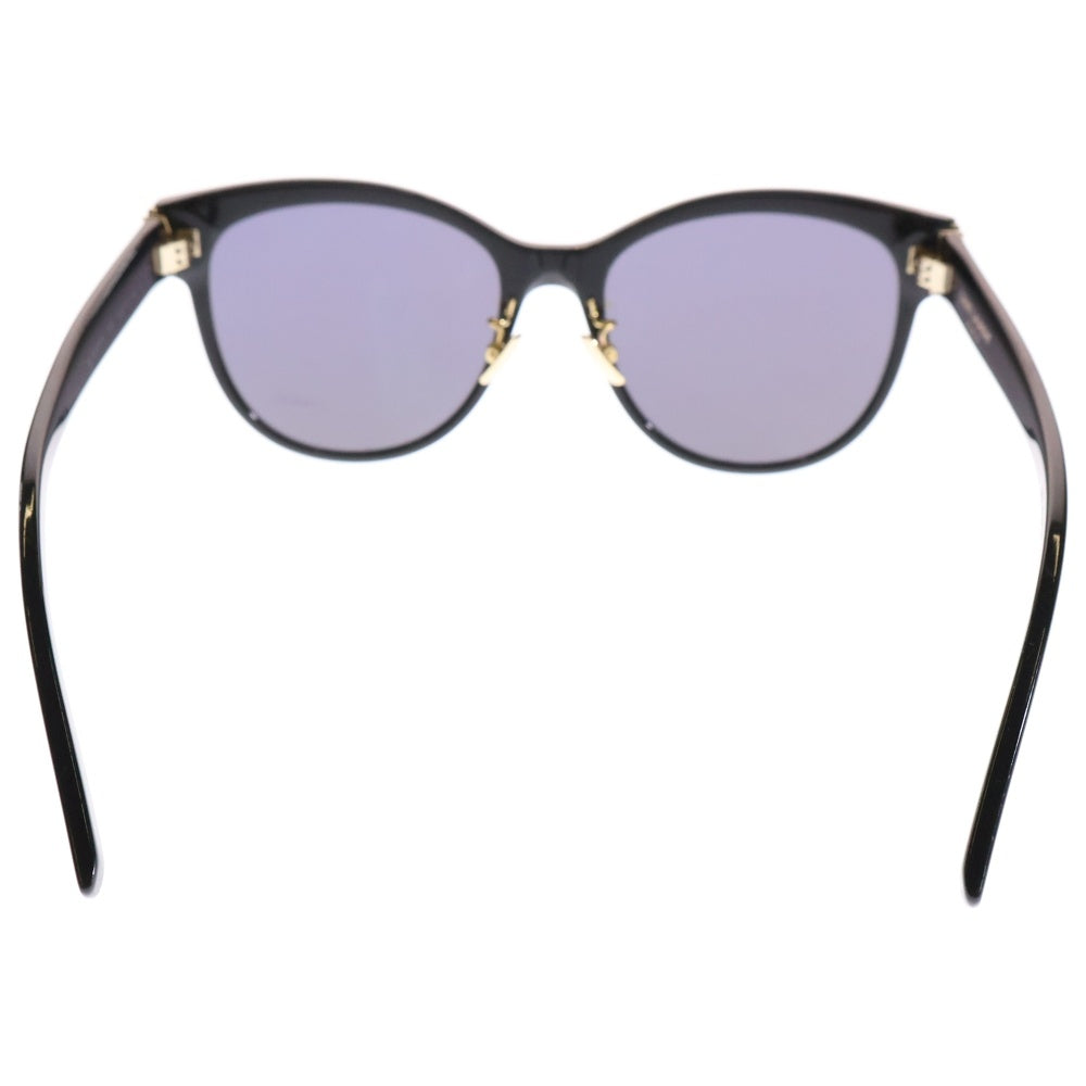 SAINT LAURENT PARIS(サンローランパリ) サイトロゴ スクエアフレーム サングラス 眼鏡 ブラック SL M107/K