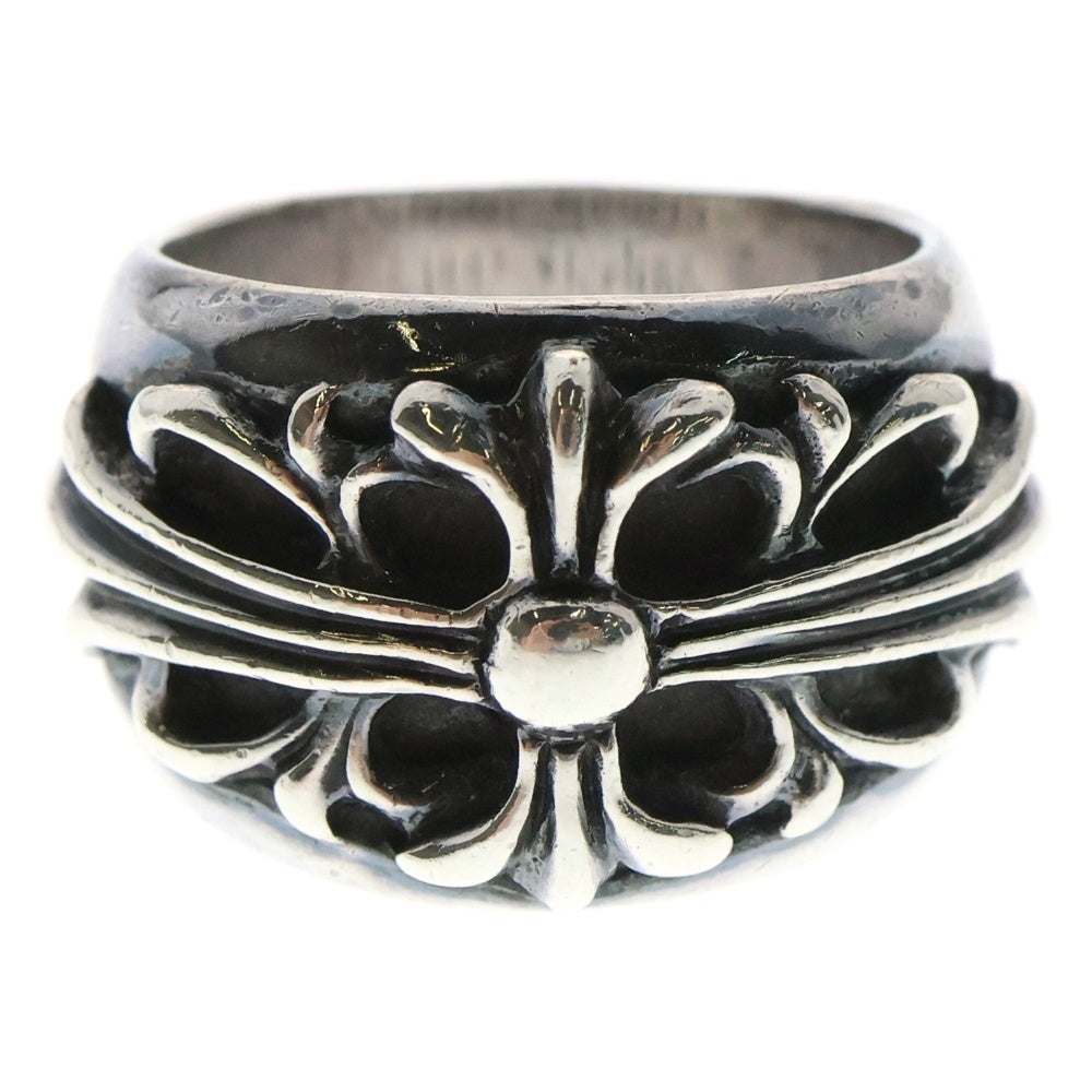 CHROME HEARTS(クロムハーツ) FLRL CRS フローラルクロス リング シルバー BCA346