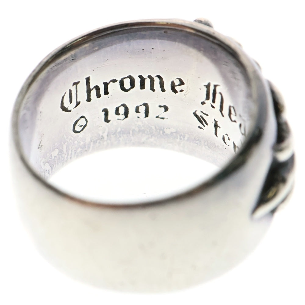 CHROME HEARTS(クロムハーツ) FLRL CRS フローラルクロス リング シルバー BCA346