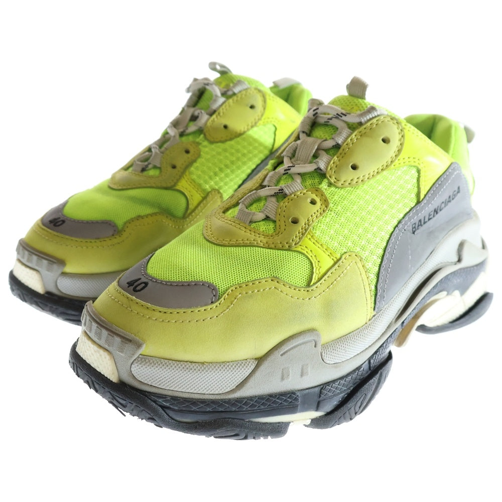 BALENCIAGA(バレンシアガ) Triple S トリプル S ダッド シューズ スニーカー グリーン 512175
