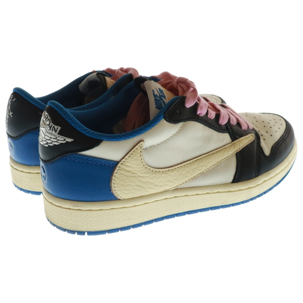 NIKE(ナイキ) ×TRAVIS SCOTT FRAGMENT DESIGN AIR JORDAN 1 LOW OG SP トラヴィススコット フラグメント エアジョーダン1 ローカットスニーカーUS6/24cm DM7866-140