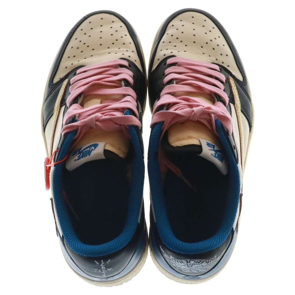 NIKE(ナイキ) ×TRAVIS SCOTT FRAGMENT DESIGN AIR JORDAN 1 LOW OG SP トラヴィススコット フラグメント エアジョーダン1 ローカットスニーカーUS6/24cm DM7866-140