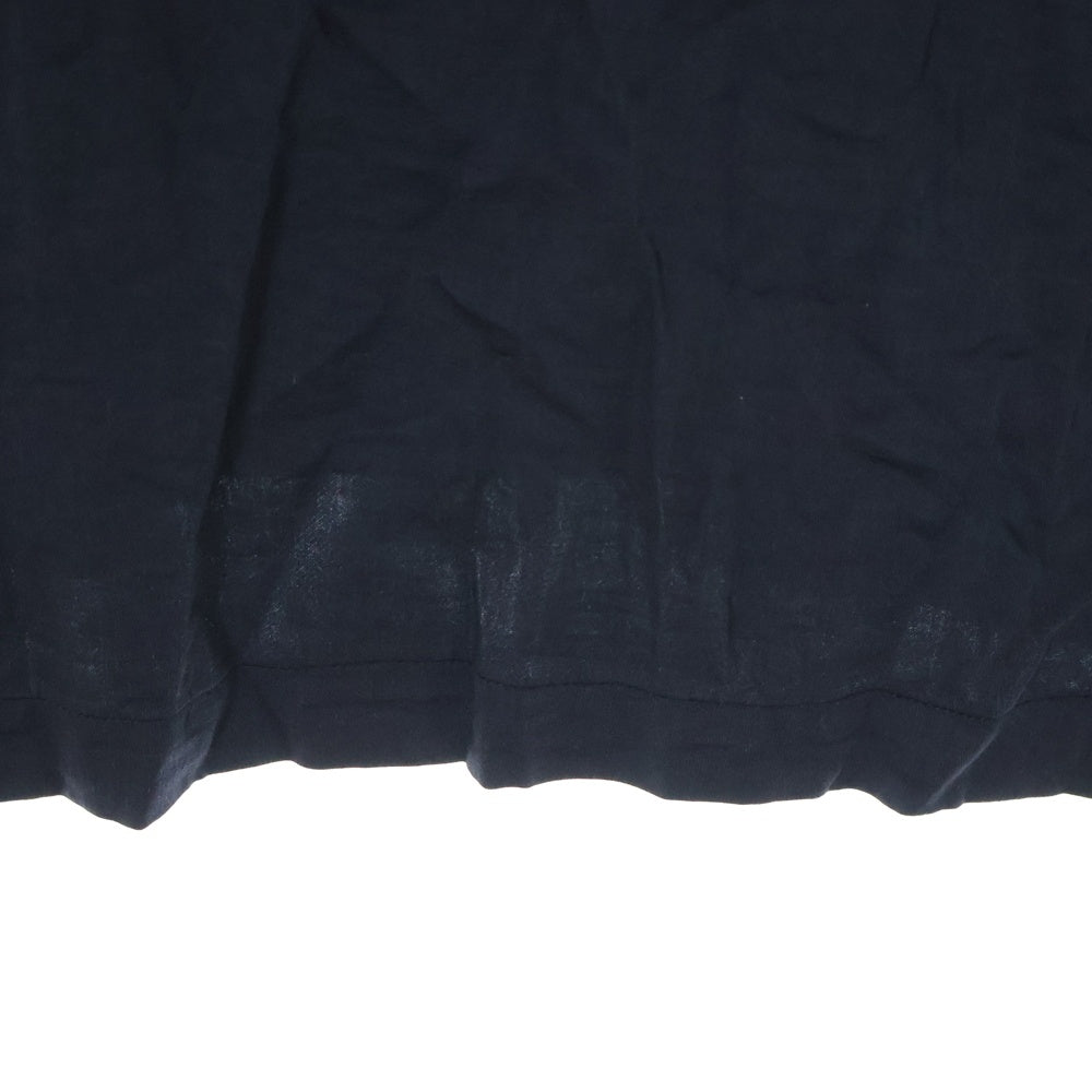SCHOTT(ショット) コットン レーヨン ポケット付き半袖シャツ ブラック