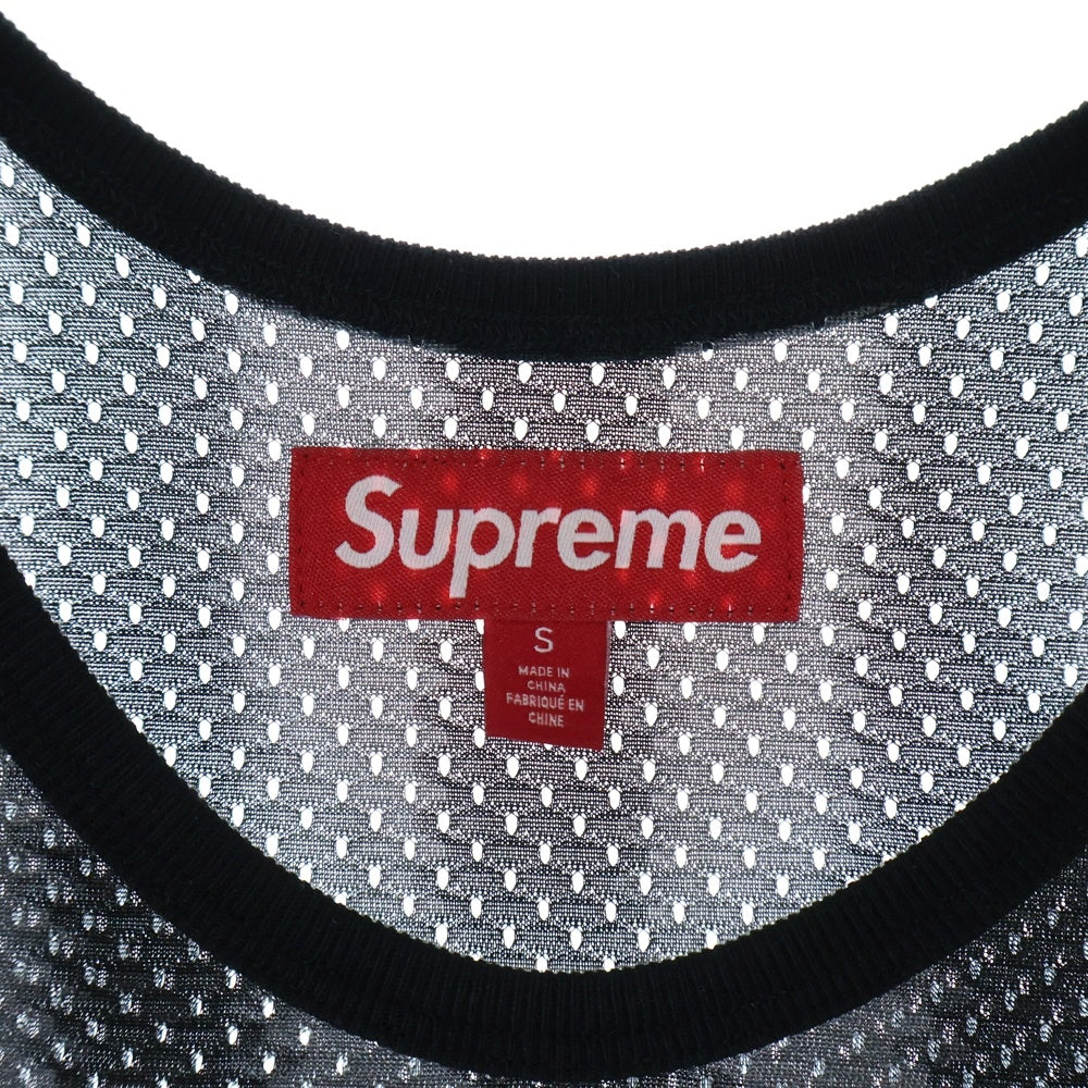 SUPREME(シュプリーム) 25SS Stripe Mesh Tank Top ストライプ メッシュタンクトップ ブラック