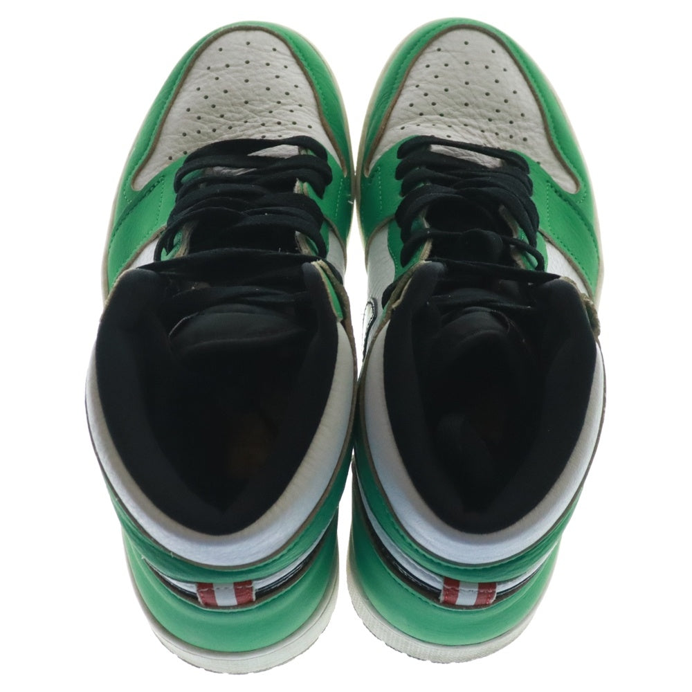 NIKE(ナイキ) WMNS AIR JORDAN 1 HIGH OG LUCKY GREEN ウィメンズ エアジョーダン1 ラッキーグリーン ハイカットスニーカー グリーン/ホワイト US10/27cm DB4612-300