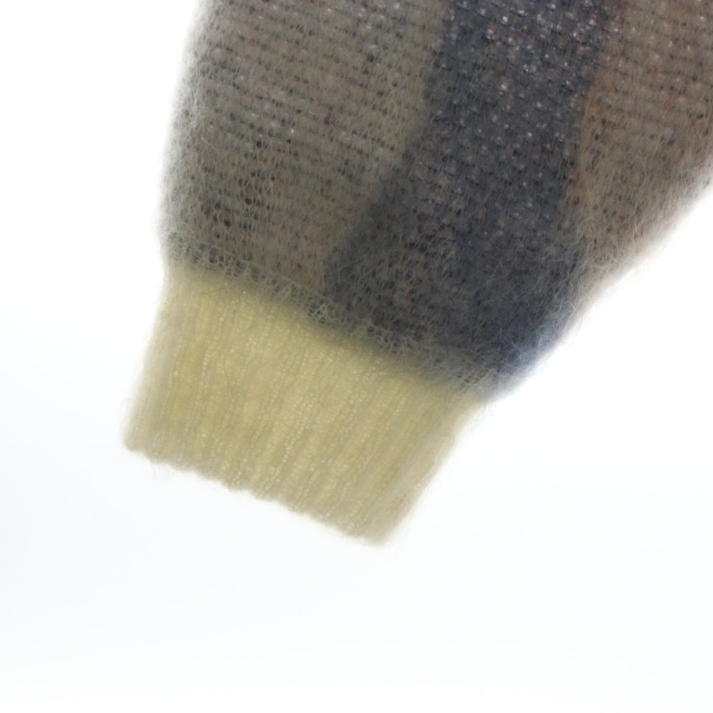 SON OF THE CHEESE(サノバチーズ) 21AW Water KNIT ウォーターグラデーションデザイン モヘアニットセーター マルチ SC2120-KN01