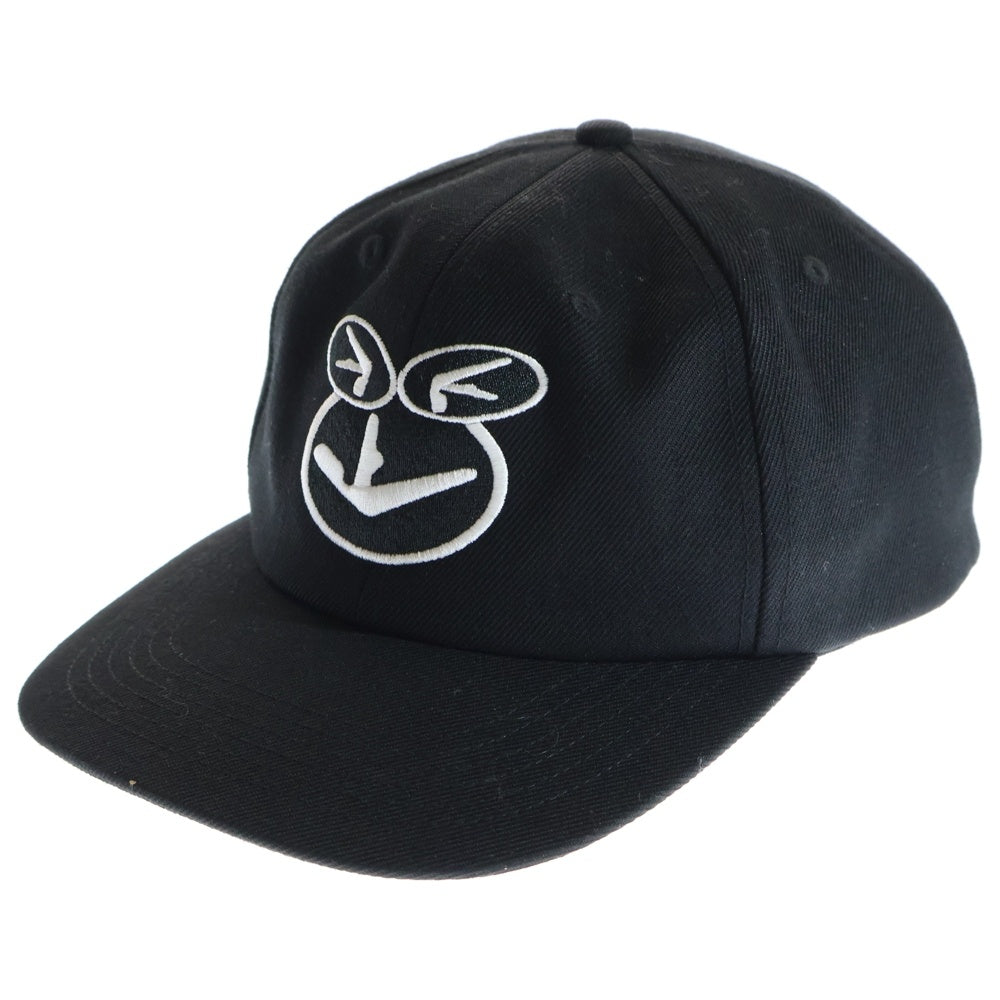 SUPREME(シュプリーム) 25SS APHEX TWIN 6-PANEL ロゴ刺繍ベースボールキャップ 帽子 ブラック