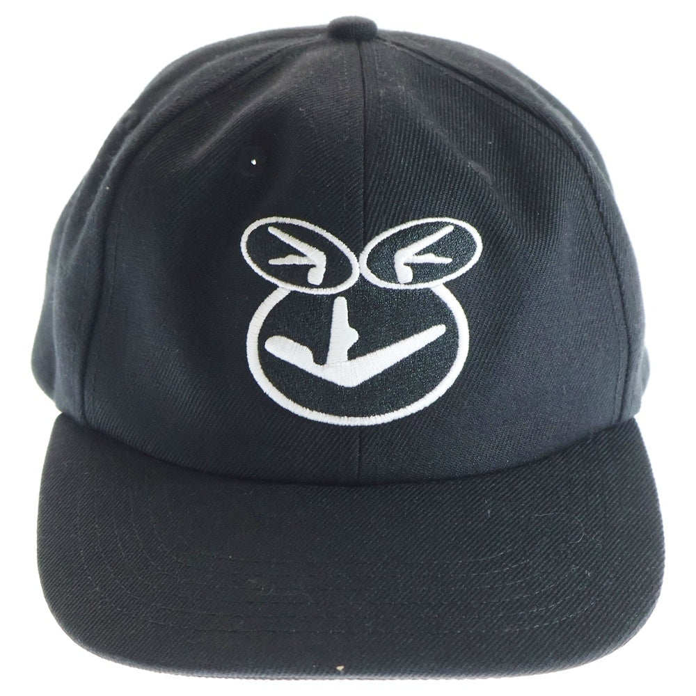 SUPREME(シュプリーム) 25SS APHEX TWIN 6-PANEL ロゴ刺繍ベースボールキャップ 帽子 ブラック