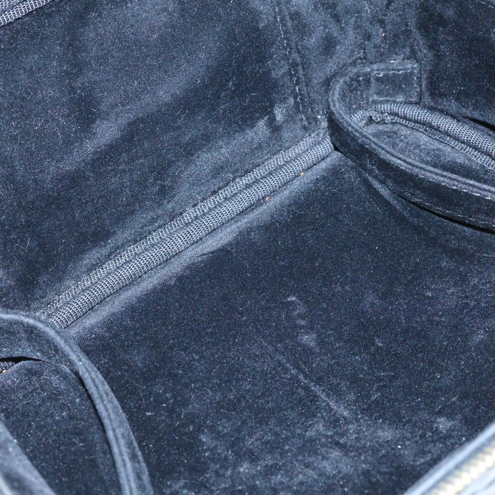 CHANEL(シャネル) ココマーク エナメル バニティバッグ ショルダーバッグ ブラック