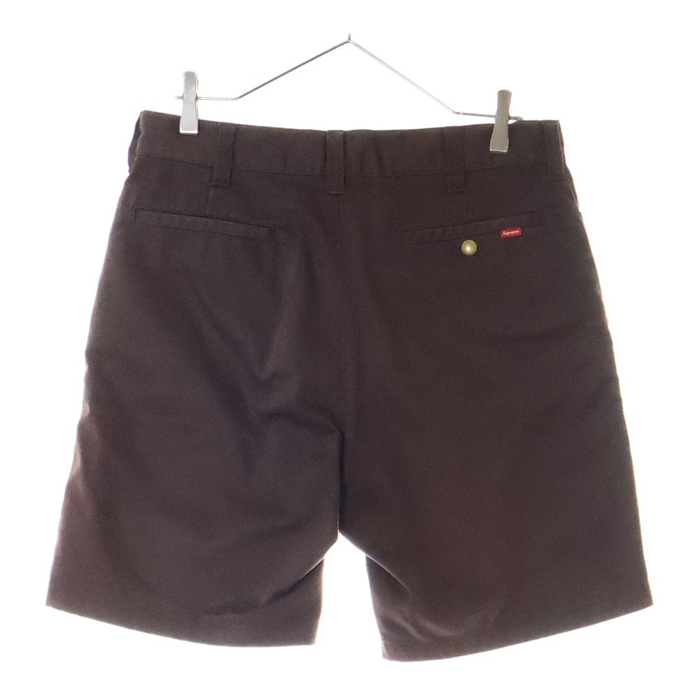 SUPREME(シュプリーム) 15SS Work Short Pants ワークショートパンツ ハーフパンツ ブラウン