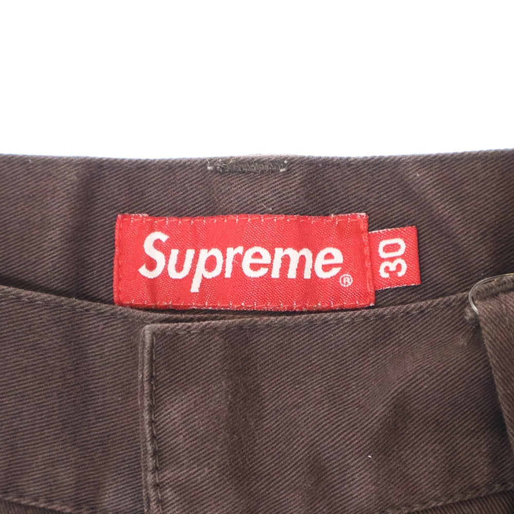 SUPREME(シュプリーム) 15SS Work Short Pants ワークショートパンツ ハーフパンツ ブラウン