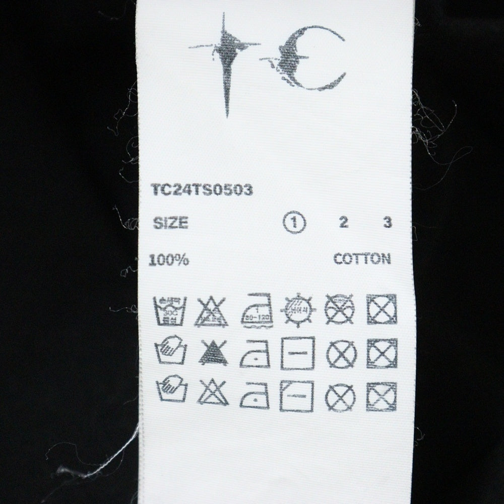 THUG CLUB(サグクラブ) 24SS TC Logo Tank Top ロゴデザイン タンクトップ ブラック TC24TS0503