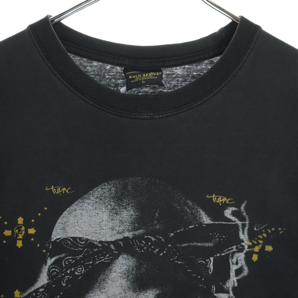 VINTAGE(ヴィンテージ) 2PAC Shakur Legacy Tour Tee ツーパック シェイカーレガシーツアー フロントプリント半袖Tシャツ ブラック