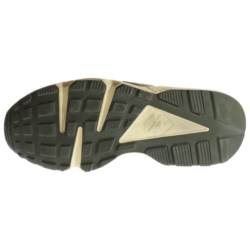 NIKE(ナイキ) ×STUSSY AIR HUARACHE LE DESERT OAK DD1381-200 ステューシー エアハラチ デザートオーク ローカットスニーカー ベージュ/ブラウン US8/26.0cm
