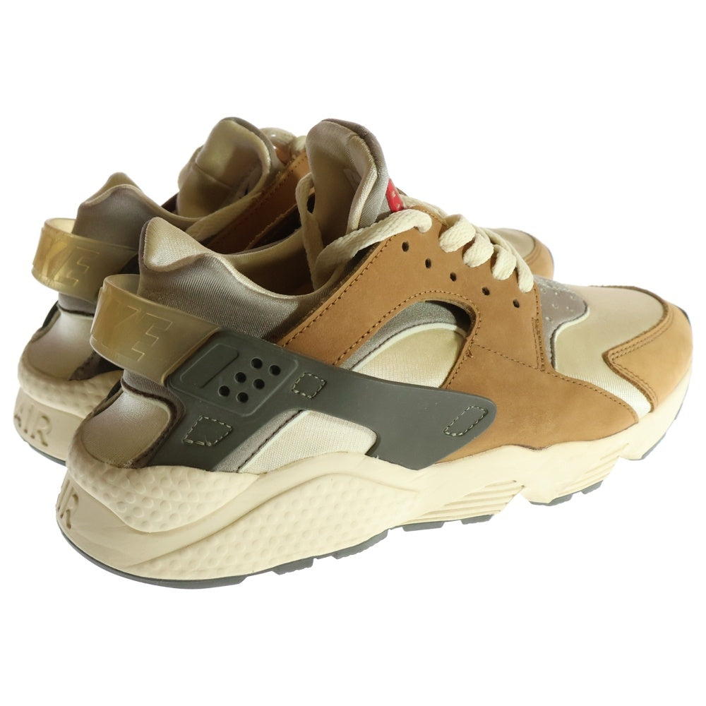 NIKE(ナイキ) ×STUSSY AIR HUARACHE LE DESERT OAK DD1381-200 ステューシー エアハラチ デザートオーク ローカットスニーカー ベージュ/ブラウン US8/26.0cm