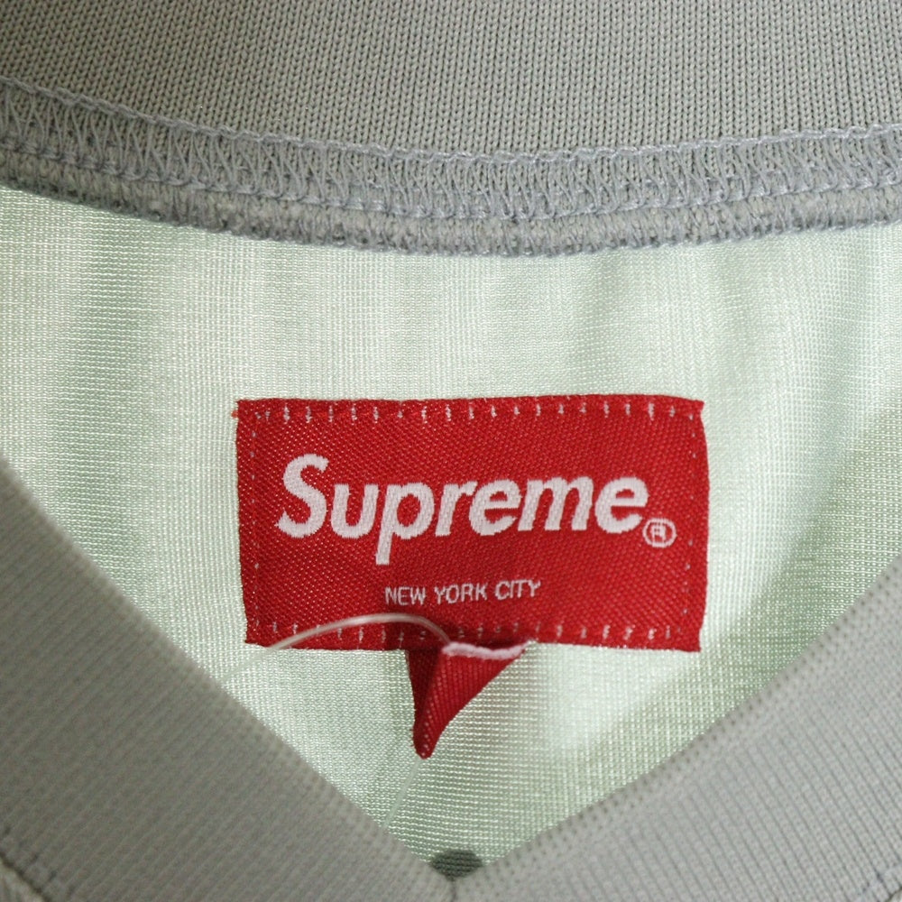 SUPREME(シュプリーム) 22SS Gummo Football Top ガンモ フットボールトップス メッシュ 半袖Tシャツ カットソー ホワイト