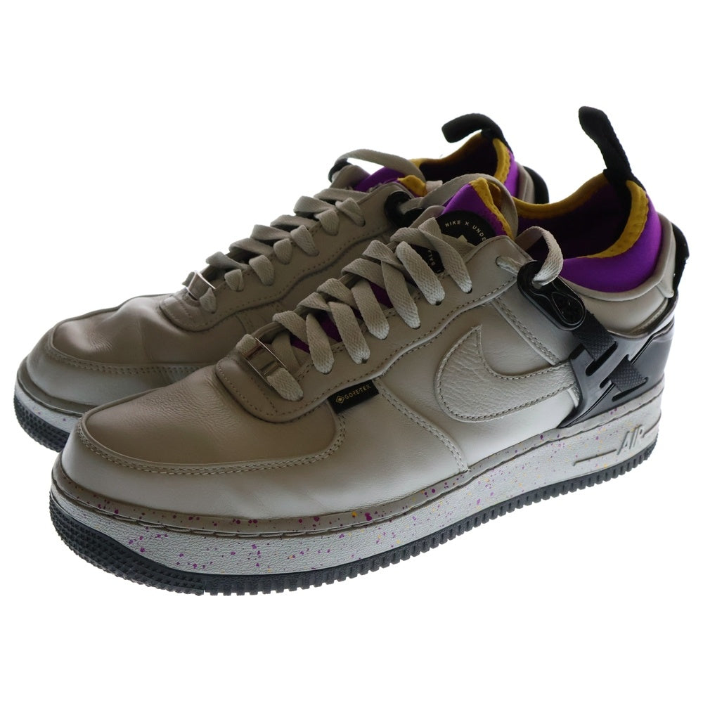 NIKE(ナイキ) ×UNDERCOVER AIR FORCE 1 LOW SP GORE-TEX アンダーカバー エアフォース 1 ローカットスニーカー グレー US9.5/27.5cm DQ7558-001